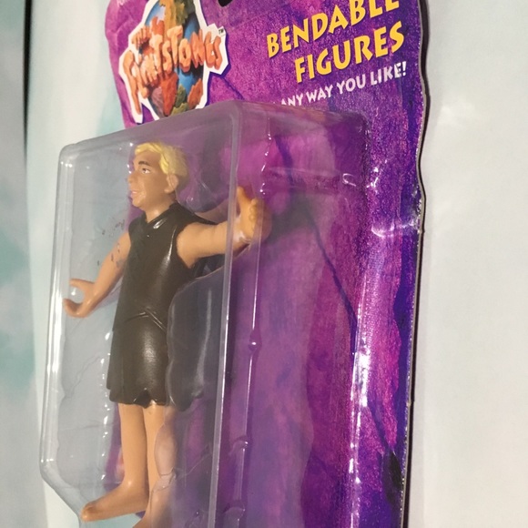 THE FLINTSTONES 1993 Bendable Figures NWT - Picture 11 of 12